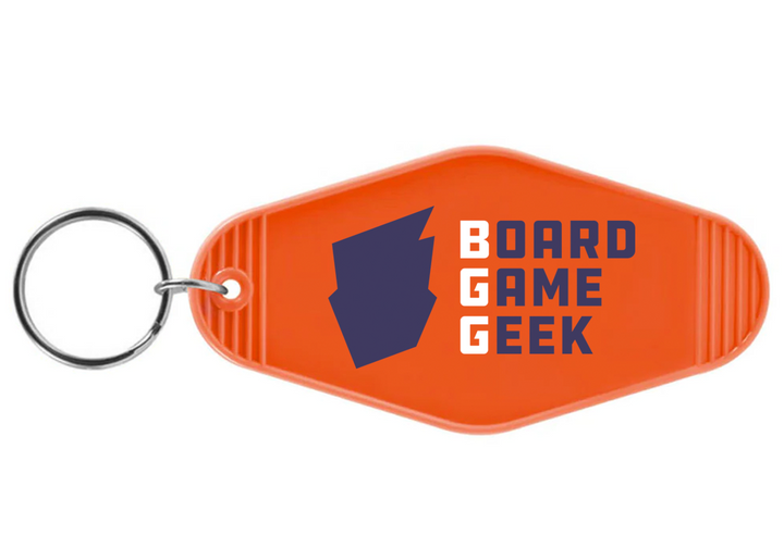 BoardGameGeek Vintage Motel Keychain