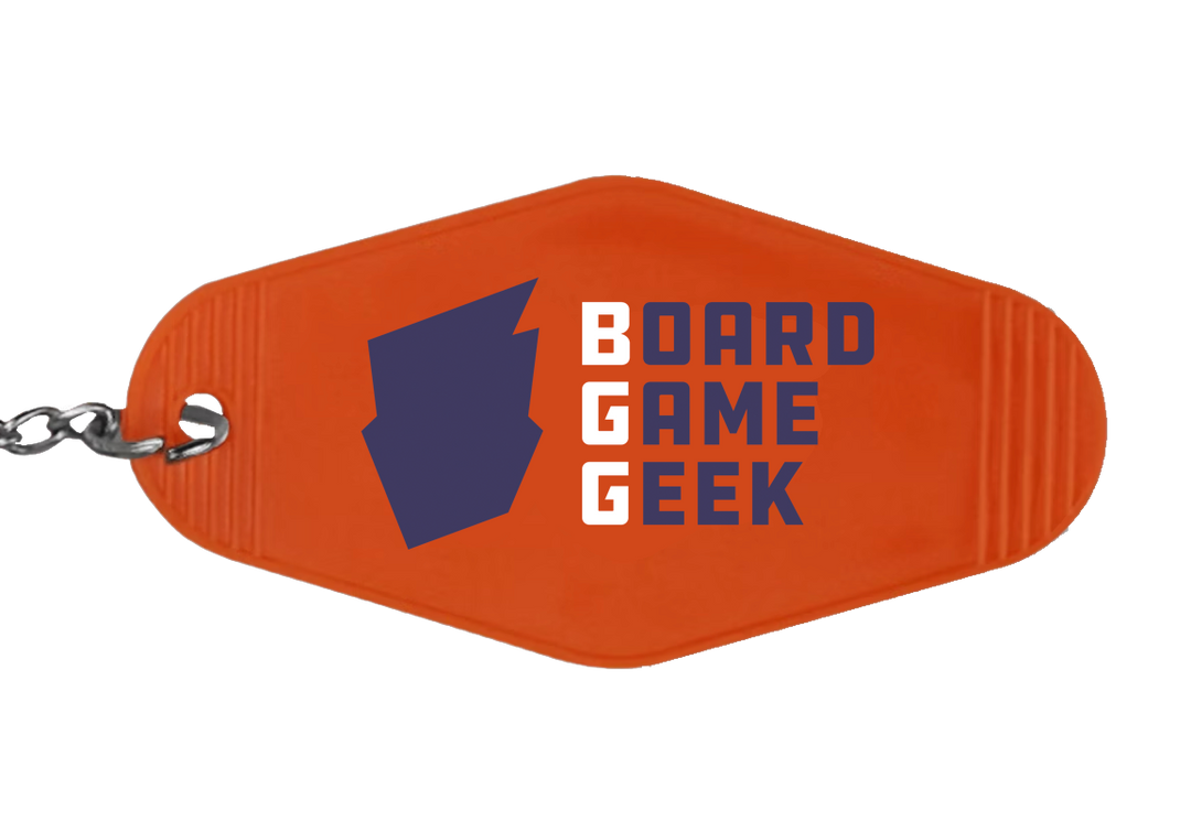 BoardGameGeek Vintage Motel Keychain