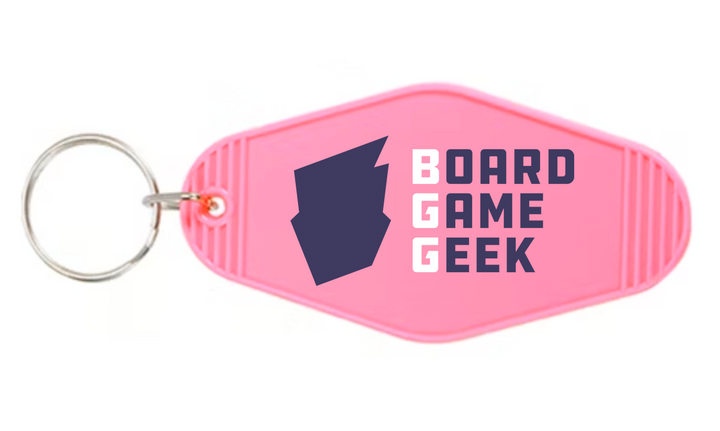 BoardGameGeek Vintage Motel Keychain