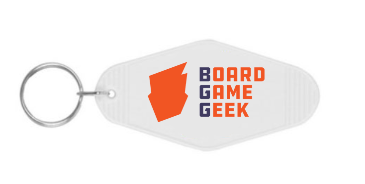 BoardGameGeek Vintage Motel Keychain