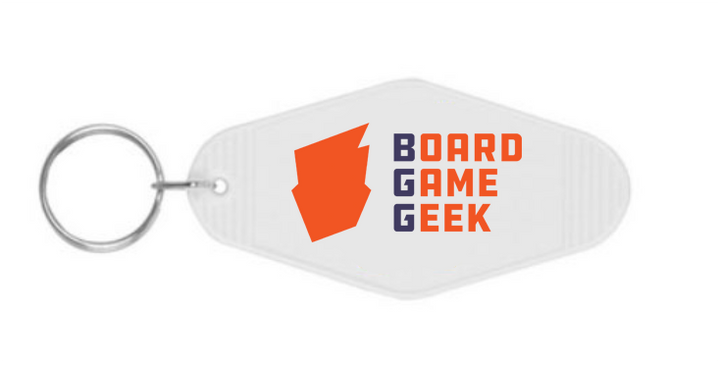 BoardGameGeek Vintage Motel Keychain