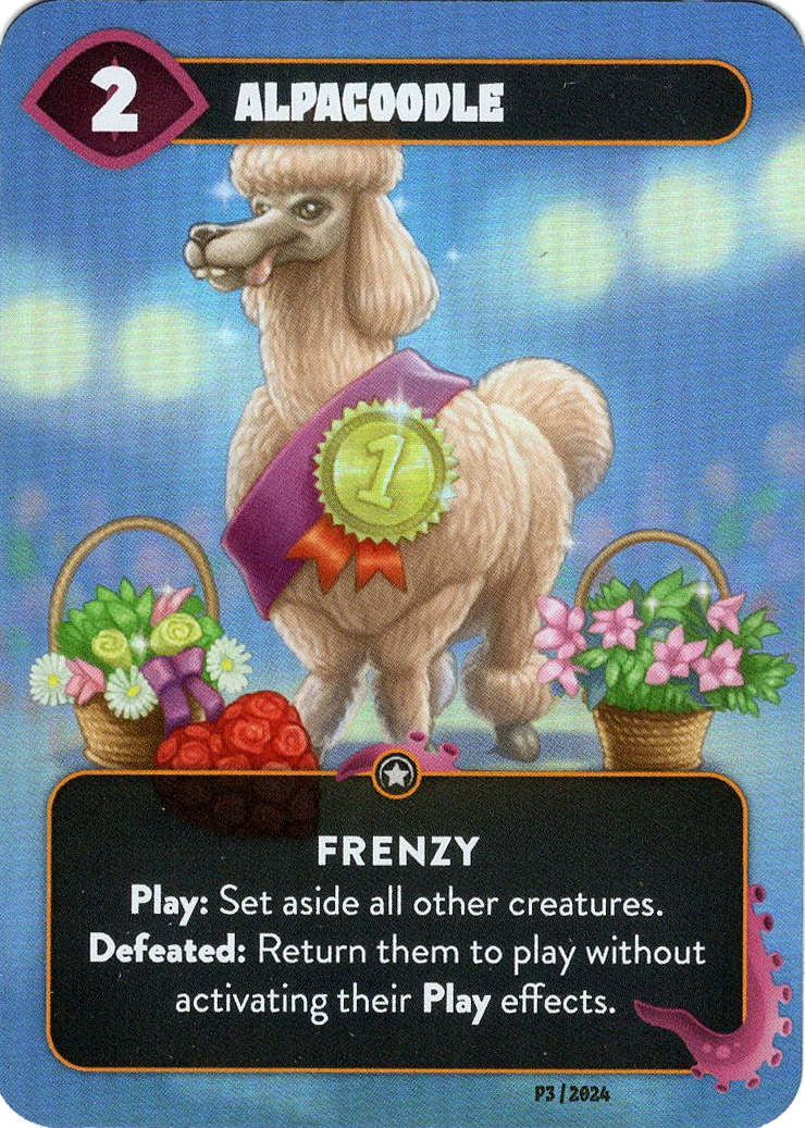 Mindbug: First Contact – Alpacoodle Foil Promo Card