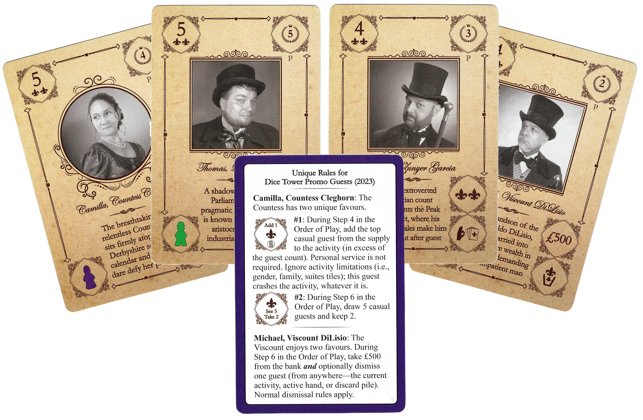 Obsession: Dice Tower Promo Guests – BoardGameGeek Store