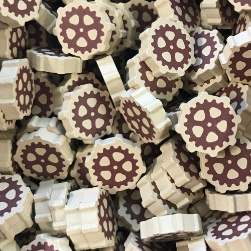 Orleans: Wooden Technology / Gear Tokens (Meeple Source)