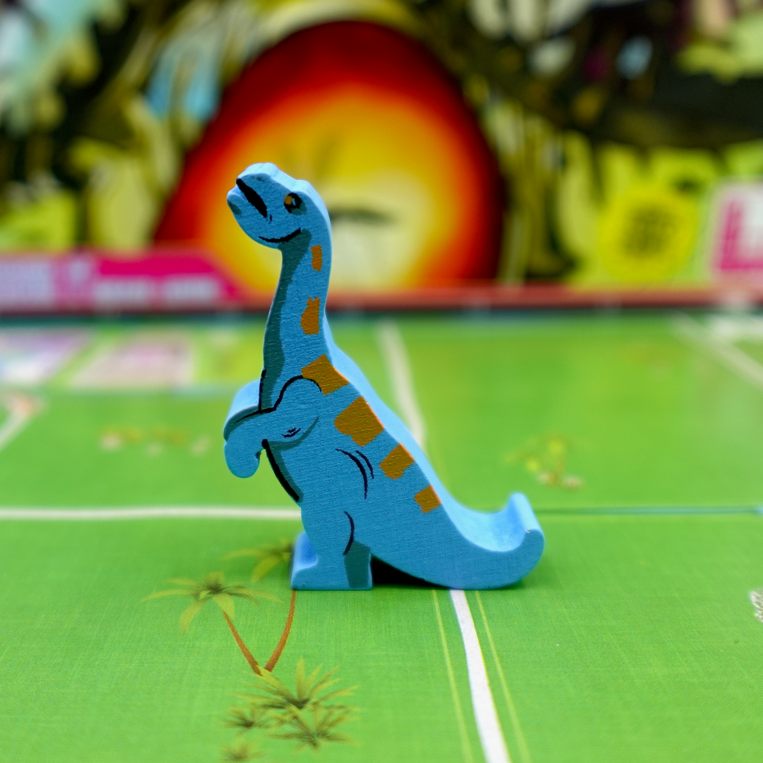 Dinosaur Island - Wooden Dinosaur Upgrade Set (Meeple Source)