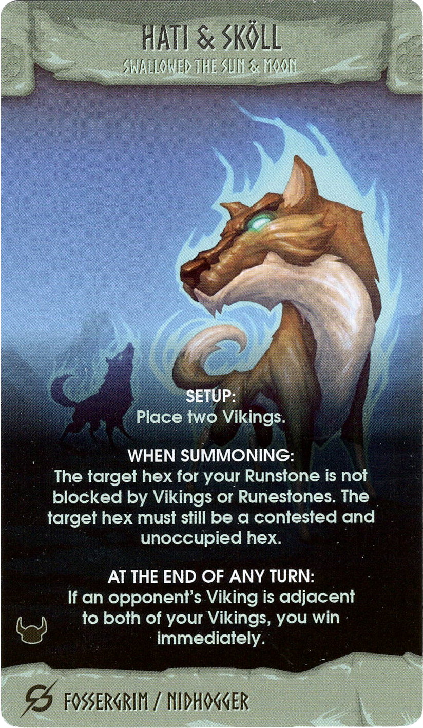 Ragnarocks: Hati & Skoll Promo Card