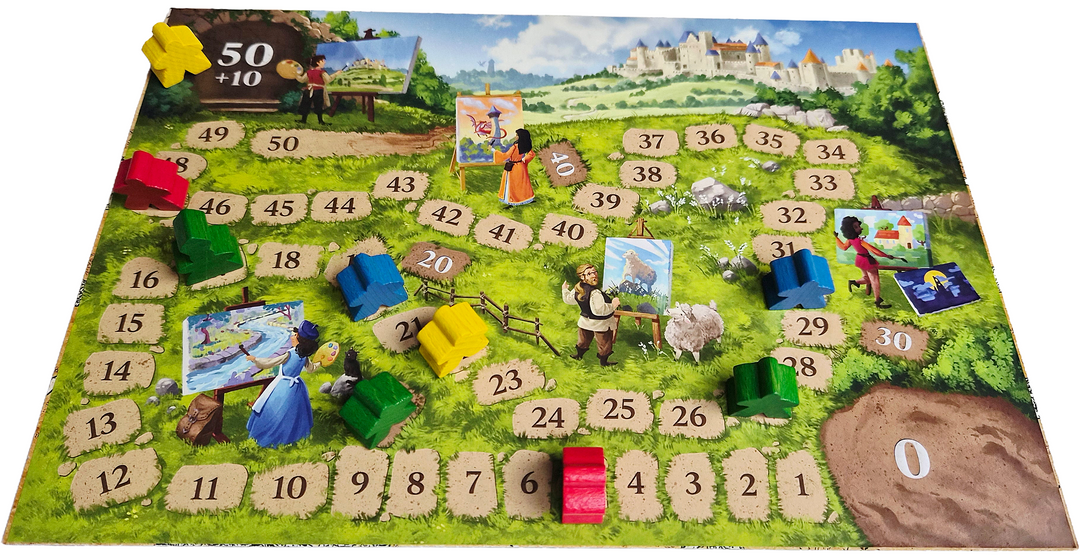 Carcassonne: The Journey to Carcassonne Scoreboard