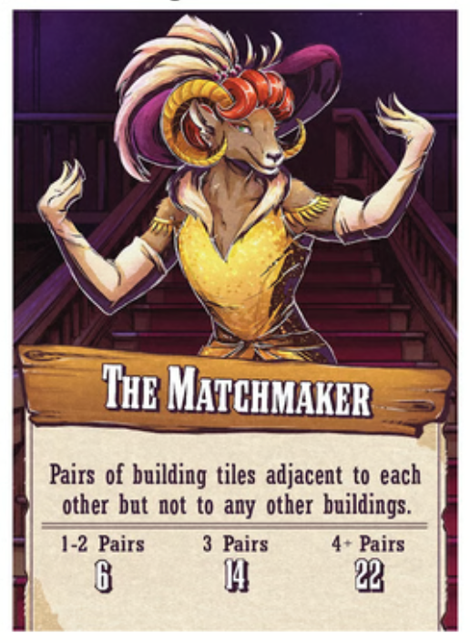 Wild Tiled West: The Matchmaker Promo Card