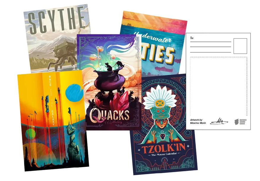 Artist Series Postcards