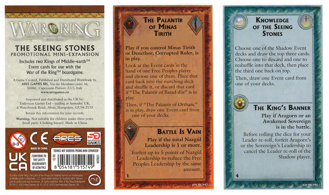 War of the Ring: The Seeing Stones Promo