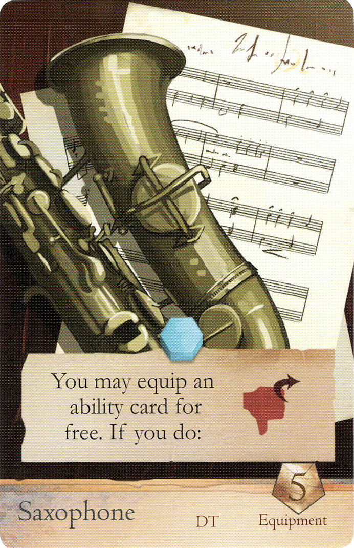 Sleeping Gods: Saxophone Promo Card
