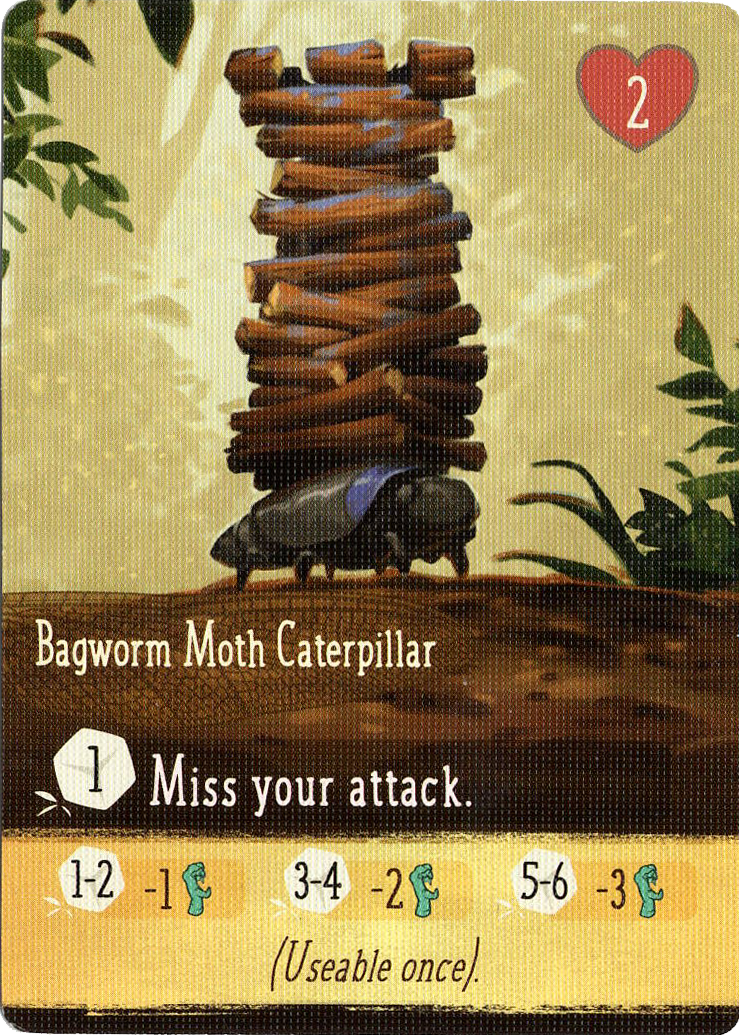Flock Together: Bagworm Moth Caterpillar Promo Card