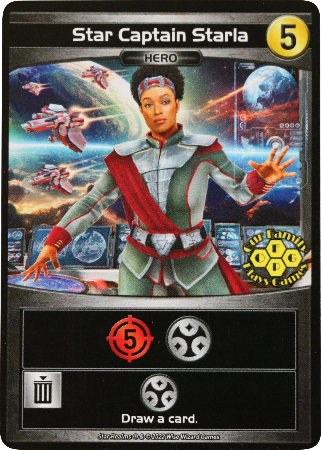 Star Realms: Star Captain Starla Promo