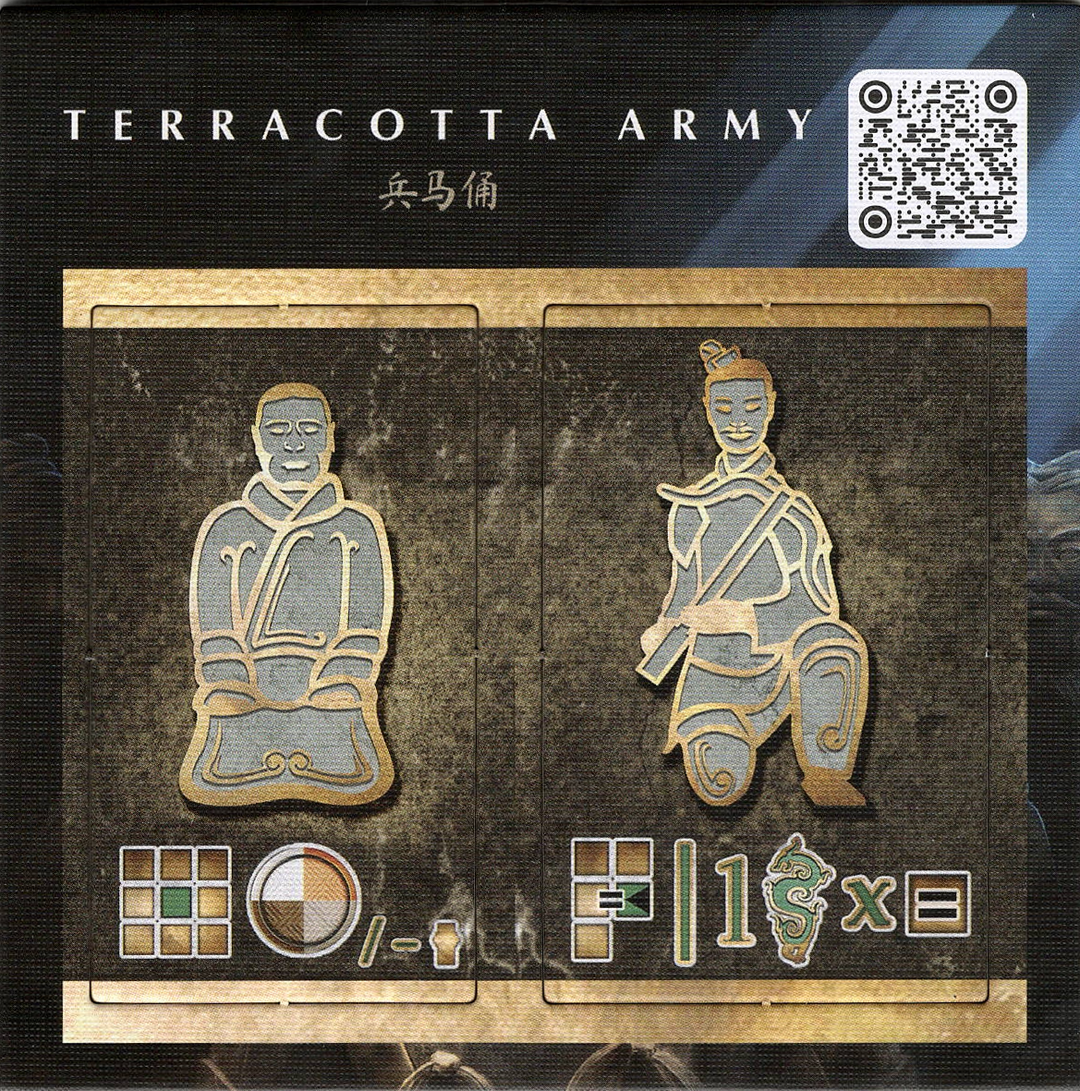 Terracotta Army: Dice Tower 2023 Promo Tiles