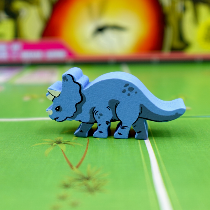 Dinosaur Island - Wooden Dinosaur Upgrade Set (Meeple Source)