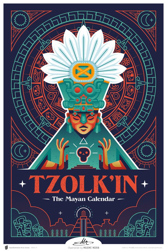 BoardGameGeek Artist Series: Series 11 - Tzolk&