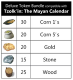 Top Shelf Gamer: Deluxe Token Bundle compatible with Tzolk'in