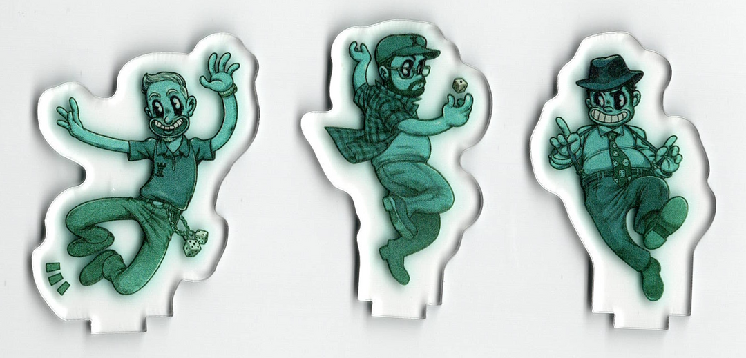 Vagrantsong: Dice Tower Acrylic Standees