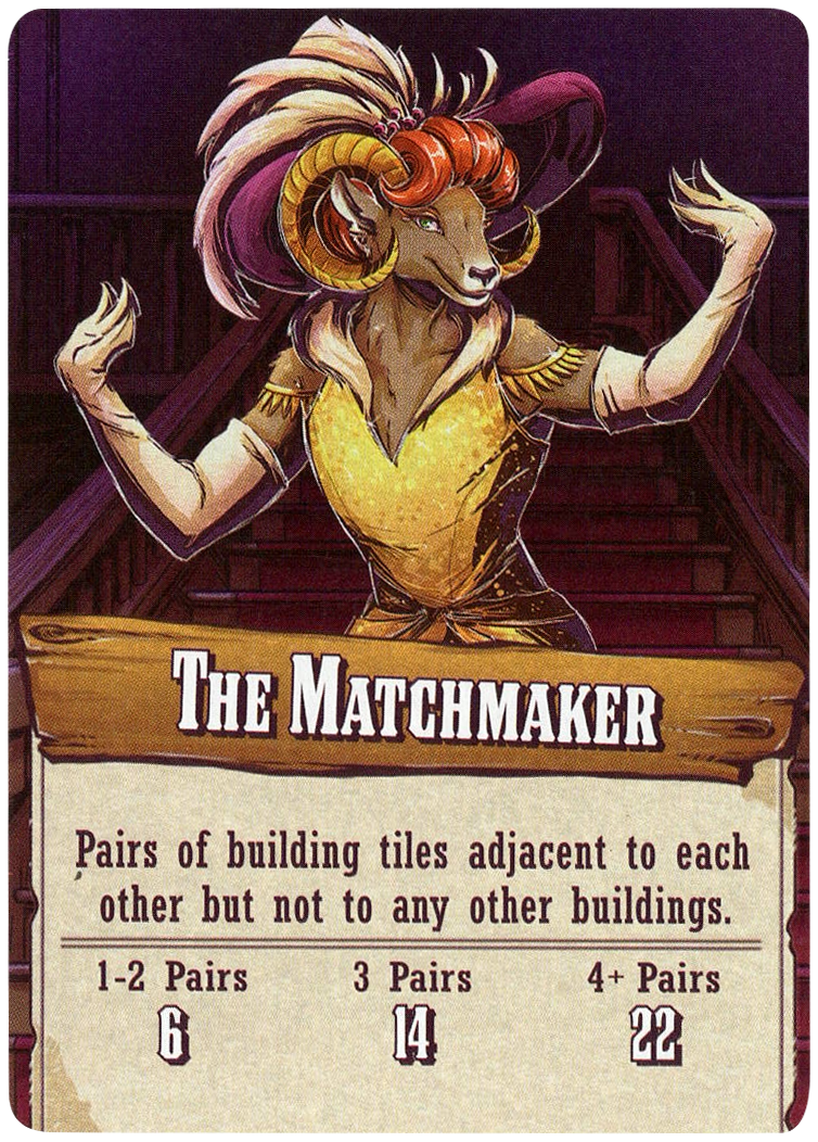 Wild Tiled West: The Matchmaker Promo Card