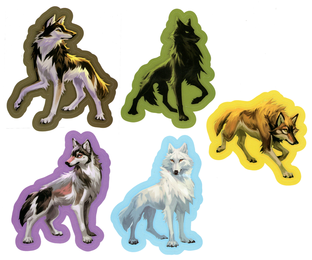 Wolves, The - Sticker Sheet