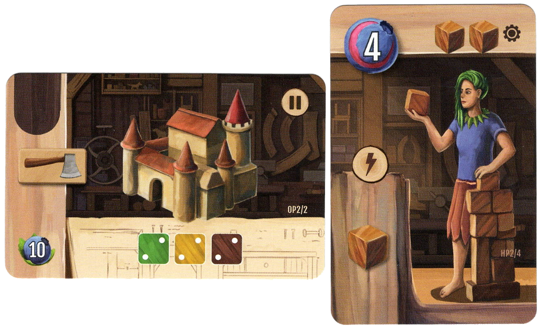 Woodcraft: Dice Tower 2023 Promo Cards