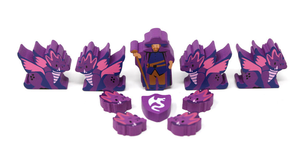 Wyrmspan - Player Dragon Sets (Meeple Source)