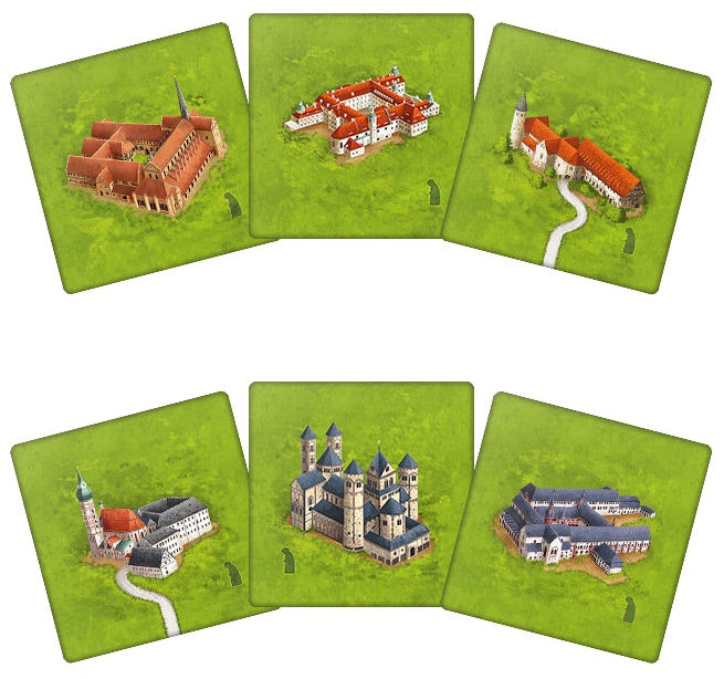 Carcassonne: The Monasteries in Germany