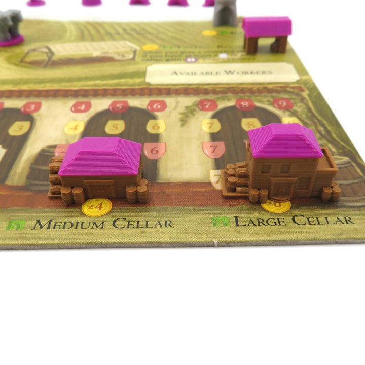 BGExpansions - 3D-Printed Full Upgrade Kit for Viticulture