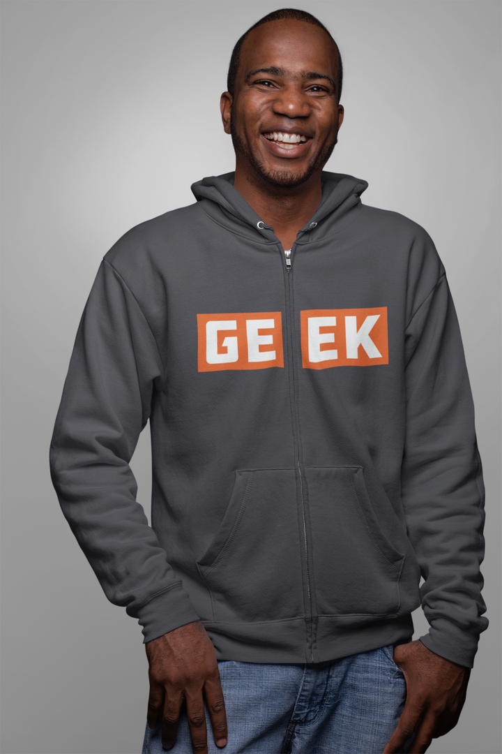 Full Zip GEEK Hoodie