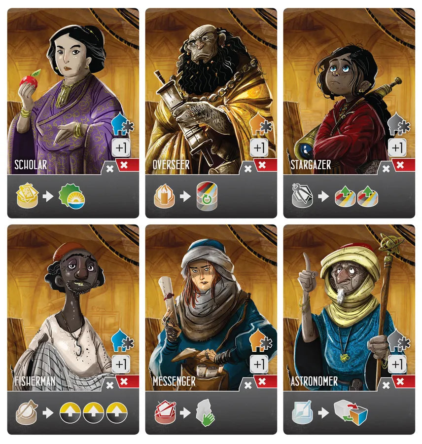 Inventors of the South Tigris: Townsfolk Promo Cards