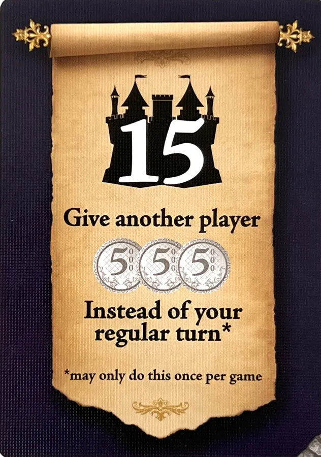 Castles of Mad King Ludwig: Game Boy Geek 2025 Royal Decree Promo Card