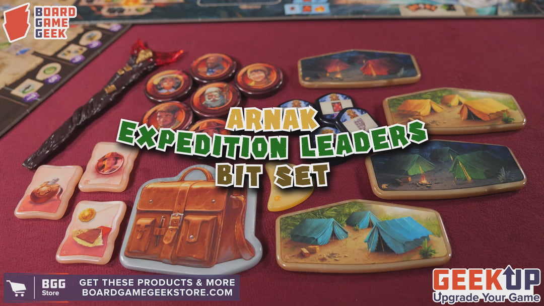 GeekUp Bit Set: Lost Ruins of Arnak - Expedition Leaders Set