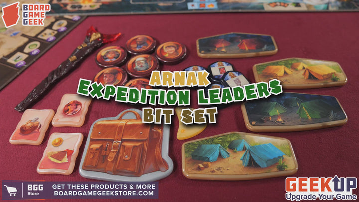 GeekUp Bit Set: Lost Ruins of Arnak - Expedition Leaders Set