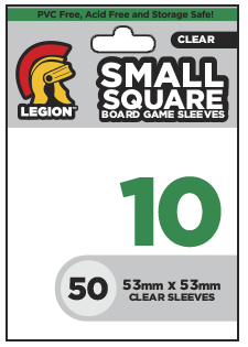 Legion Board Game Sleeves for use with the board game Card Sleeves, sold at the BoardGameGeek Store