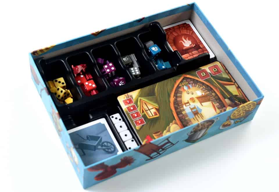 Game Trayz for use with Creature Comforts for use with the board game Creature Comforts, Game Trayz, sold at the BoardGameGeek Store