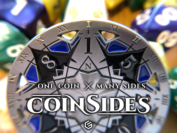 Coinsides - One coin to replace many dice! for use with the board game , sold at the BoardGameGeek Store