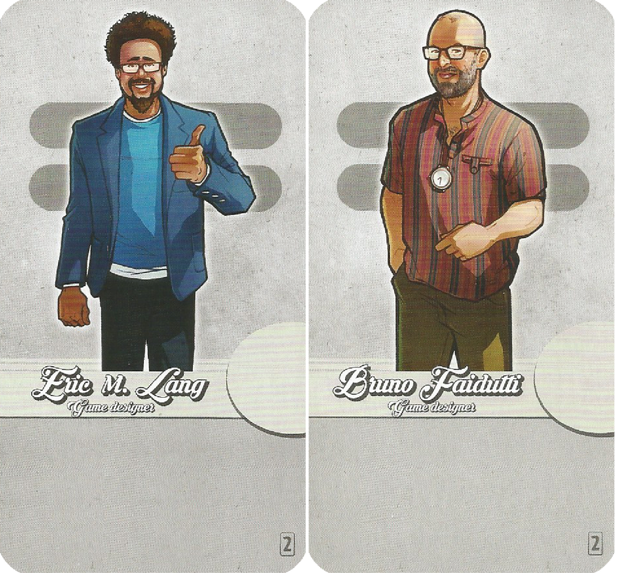 Secrets: Authors - Eric Lang & Bruno Faidutti for use with the board game S, Secrets, sold at the BoardGameGeek Store