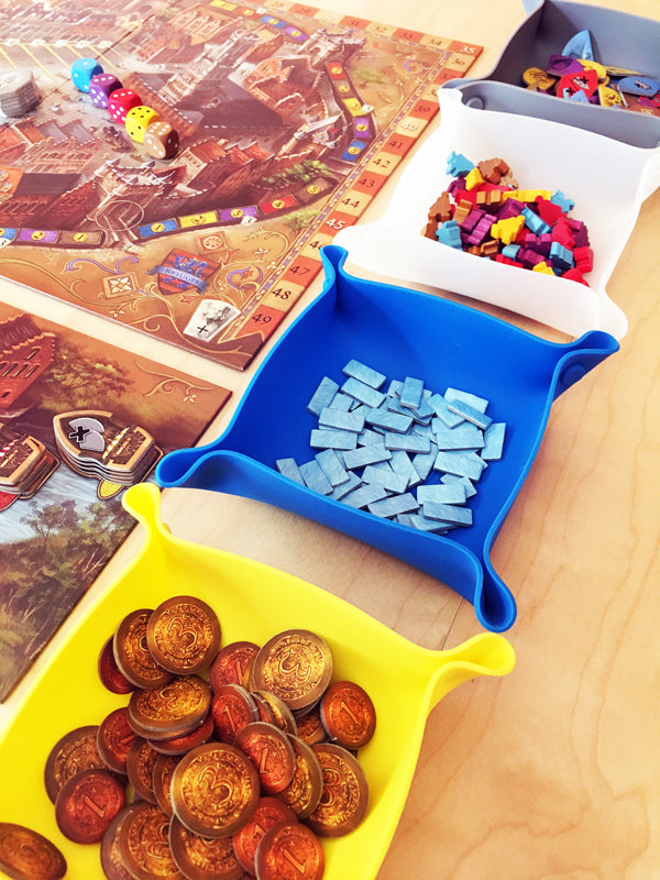 GeekUp Bit Bowls - Now in two sizes! for use with the board game Game Storage, REORDER, sold at the BoardGameGeek Store