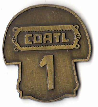 Coatl: Metal Start Player Token for use with the board game C, Coatl, Spring Sale, sold at the BoardGameGeek Store