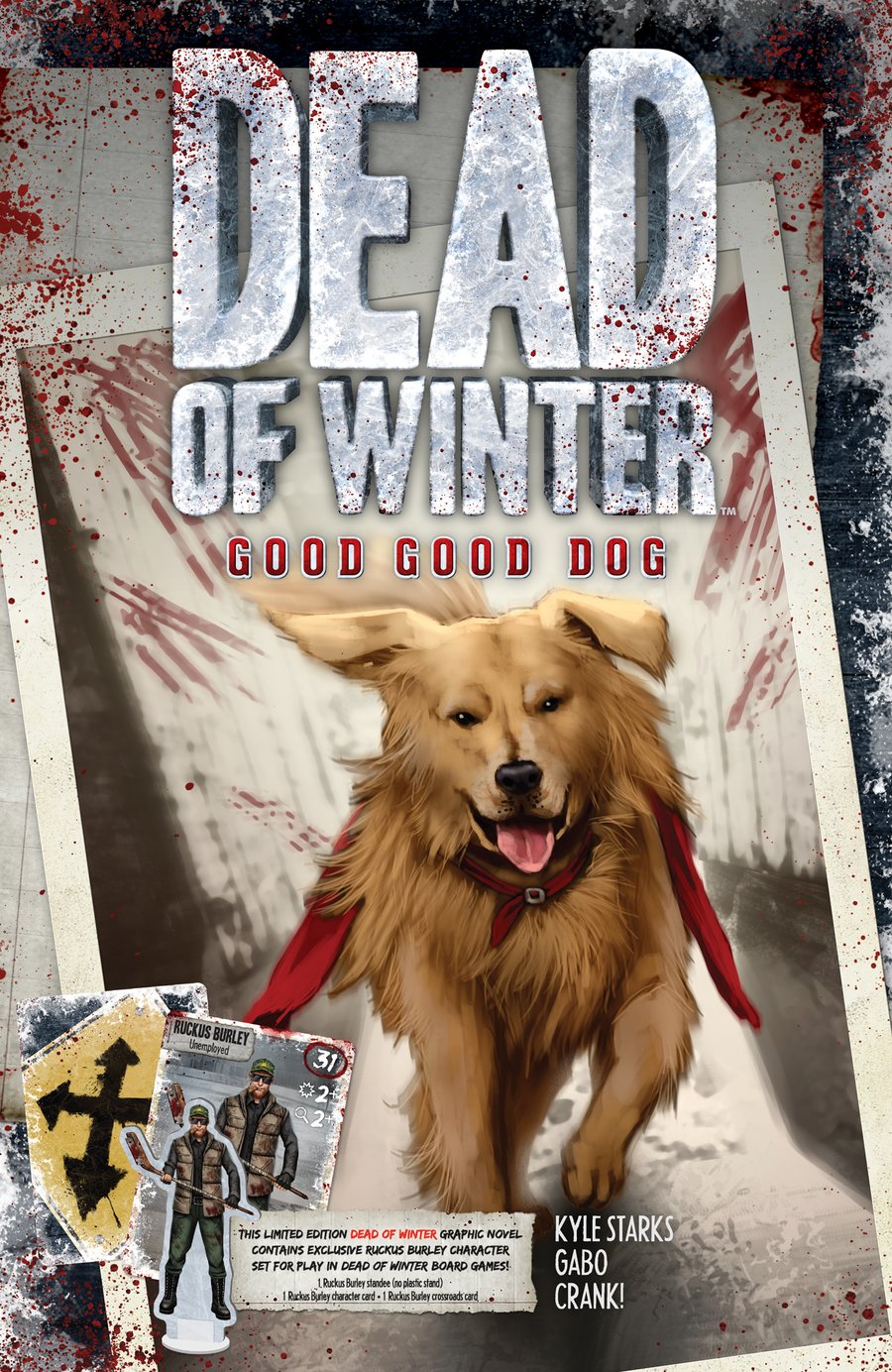Dead of Winter: Good Good Dog Graphic Novel w/ Exclusive Promo Character for use with the board game Dead of Winter, sold at the BoardGameGeek Store