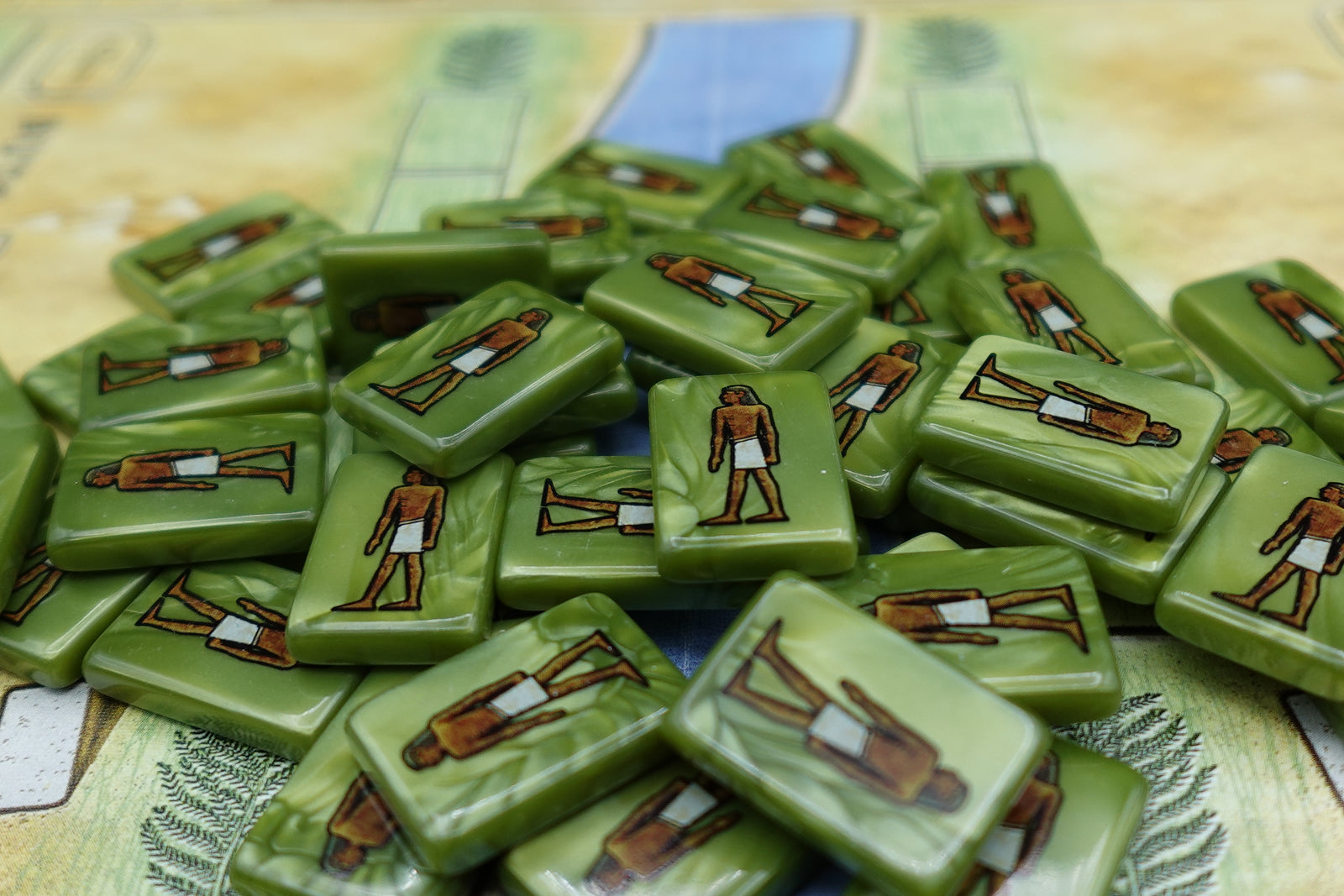GeekUp Bit Set: Amun-Re for use with the board game Amun-Re, REORDER, sold at the BoardGameGeek Store
