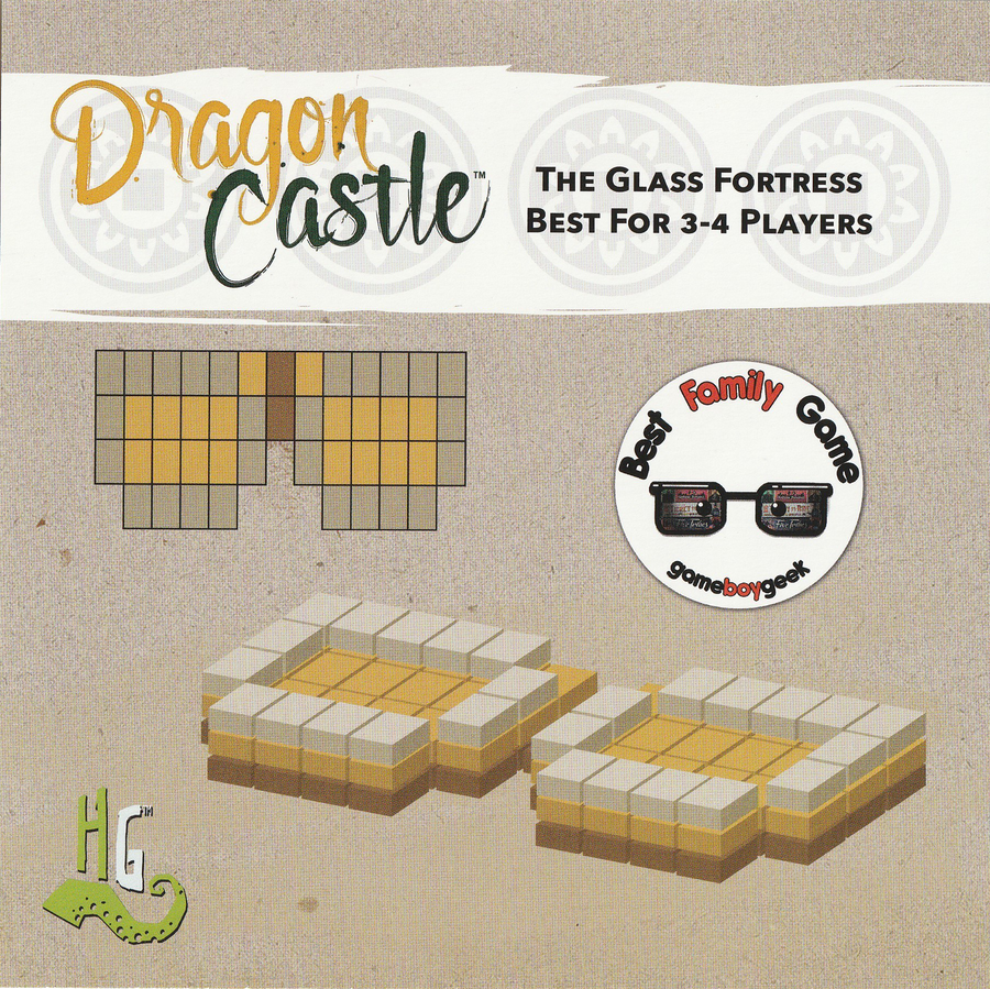 Dragon Castle: The Look-Out / The Glass Fortress Promo for use with the board game D, Dragon Castle, sold at the BoardGameGeek Store