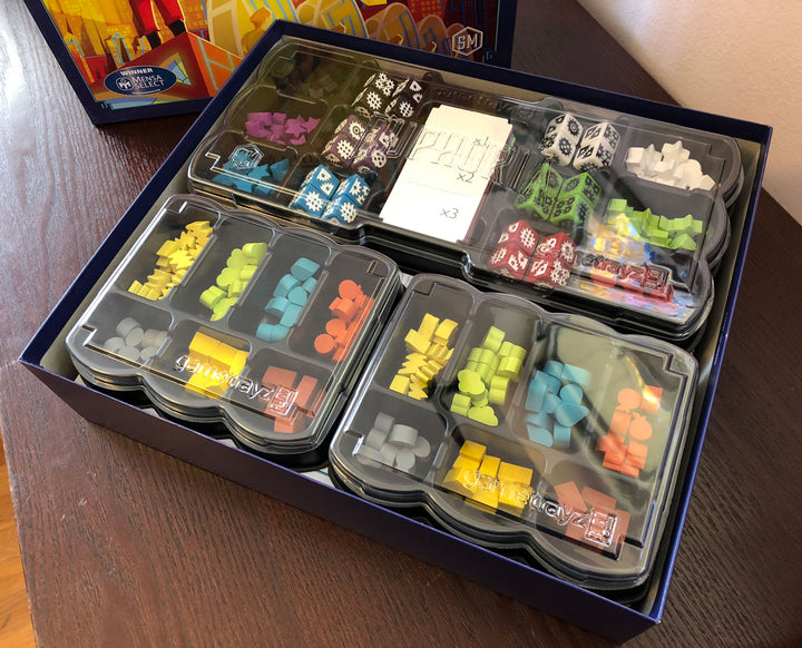 Game Trayz for use with Euphoria for use with the board game Euphoria, Game Trayz, sold at the BoardGameGeek Store