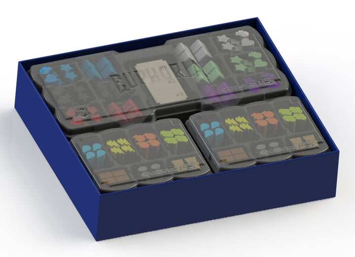 Game Trayz for use with Euphoria for use with the board game Euphoria, Game Trayz, sold at the BoardGameGeek Store