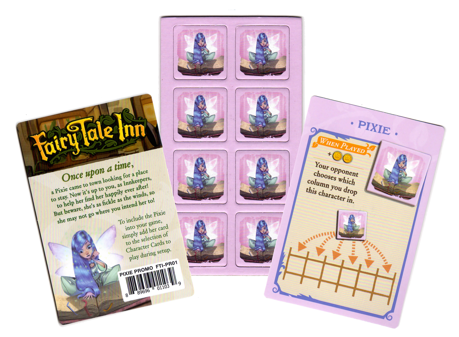 Fairy Tale Inn: Pixie Promo for use with the board game F, Fairy Tale Inn, sold at the BoardGameGeek Store