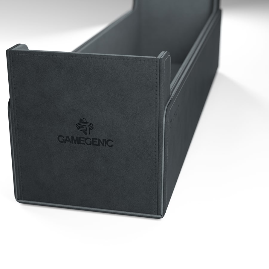 Gamegenic Dungeon S 550+ Midnight Gray - Boîte Rangement Cartes 550 Double Manche - Multilingue