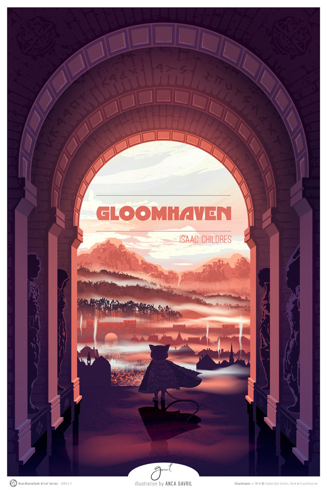 BoardGameGeek Artist Series: Series 3 - Gloomhaven