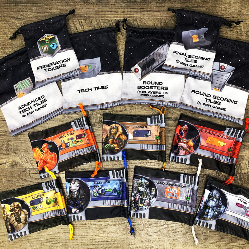 Gaia Project GeekUp Bags (13 pcs)