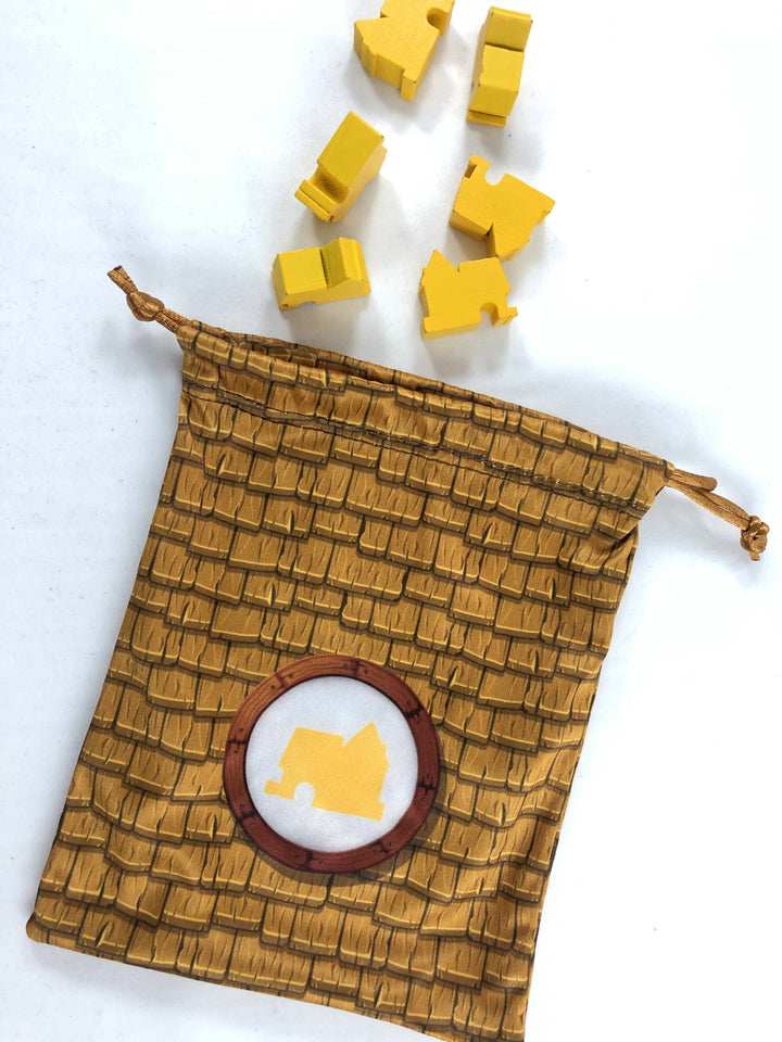 GeekUp Bag Set: Tiny Towns for use with the board game REORDER, Tiny Towns, sold at the BoardGameGeek Store