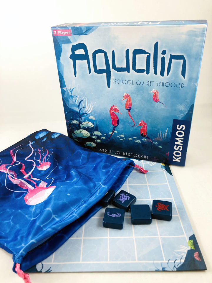 GeekUp Bag: Aqualin for use with the board game Aqualin, REORDER, sold at the BoardGameGeek Store
